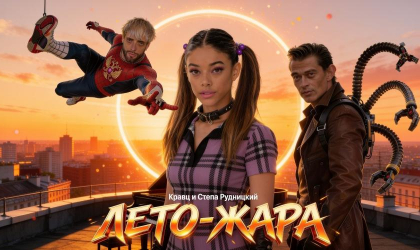 Кравц и Стёпа Рудницкий разошлись во мнениях об актрисе в клипе «Лето — Жара», созданном SFEROOM AI